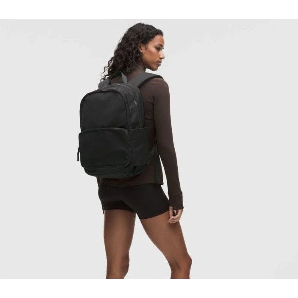 New! Lululemon Everywhere 22L Black Travel School Book bag Backpack
